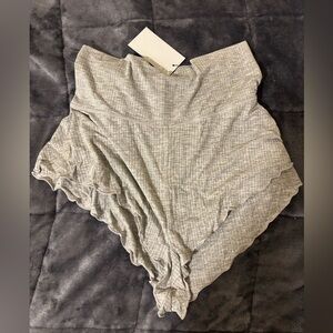 *Brand New* Negative Underwear Whipped Mini Short in Heather Grey Size S